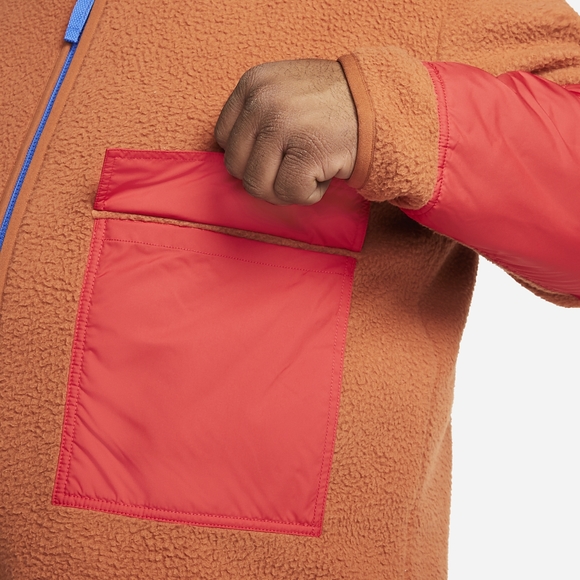 Nike Sportswear Sport Essentials+ Men's Fleece Full-Zip Jacket - Picture 13 of 16